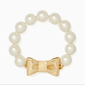 Kate Spade “all wrapped up in pearls” bracelet